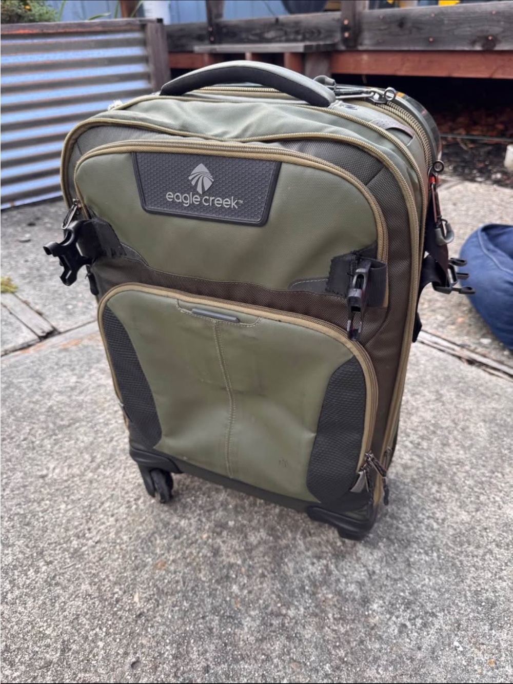 Eagle Creek Olive Green Travel Carry-On Spinner